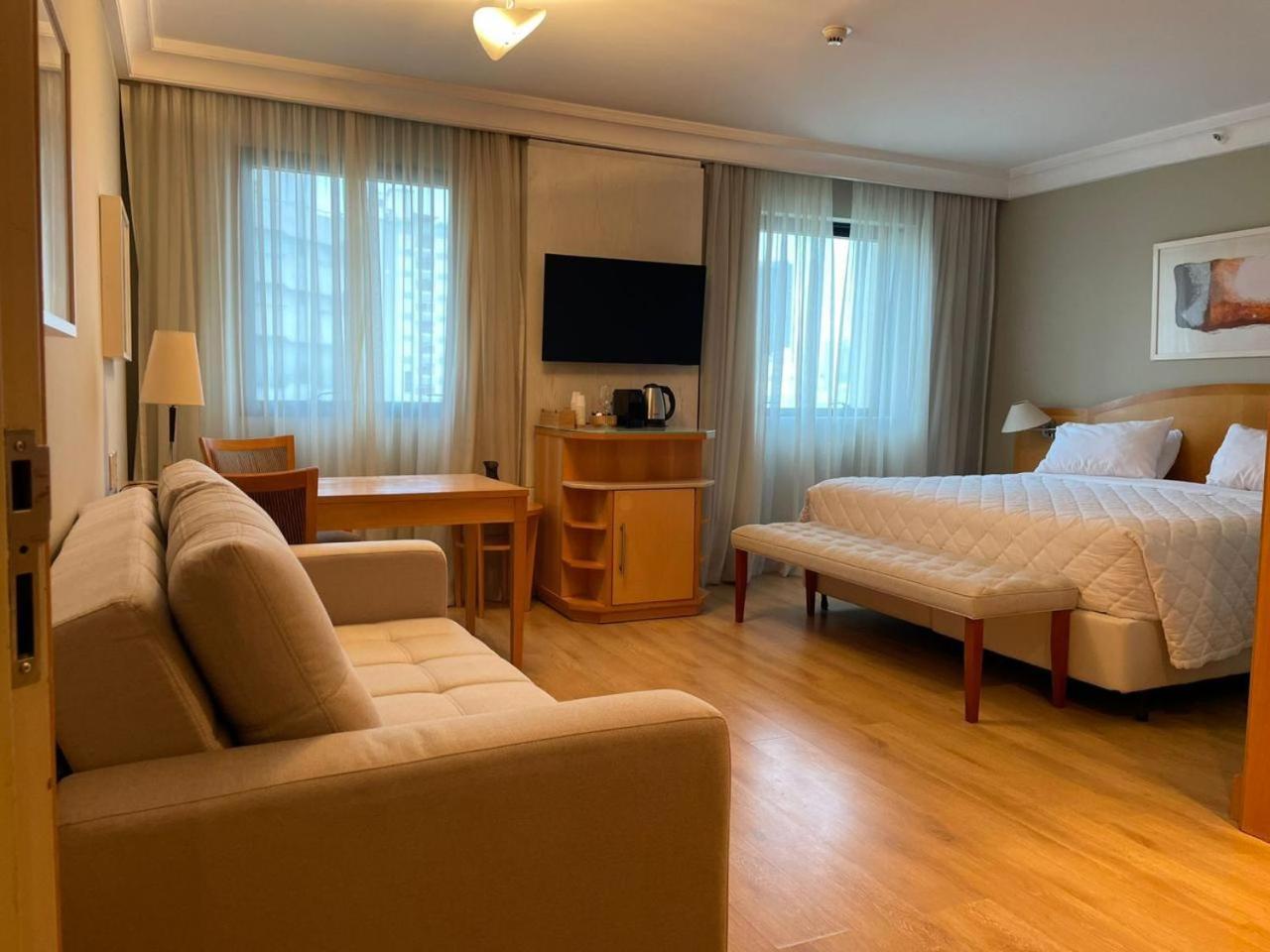 Flat Higienopolis Hotel เซาเปาโล ภายนอก รูปภาพ